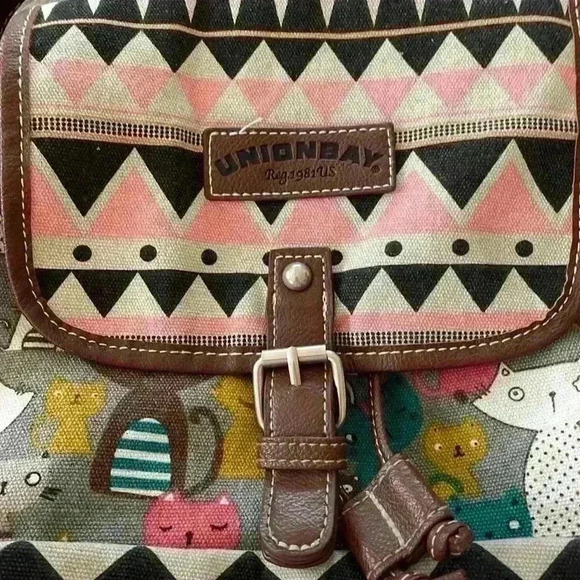 Y2K UNIONBAY drawstring bookbag - Picture 4 of 7